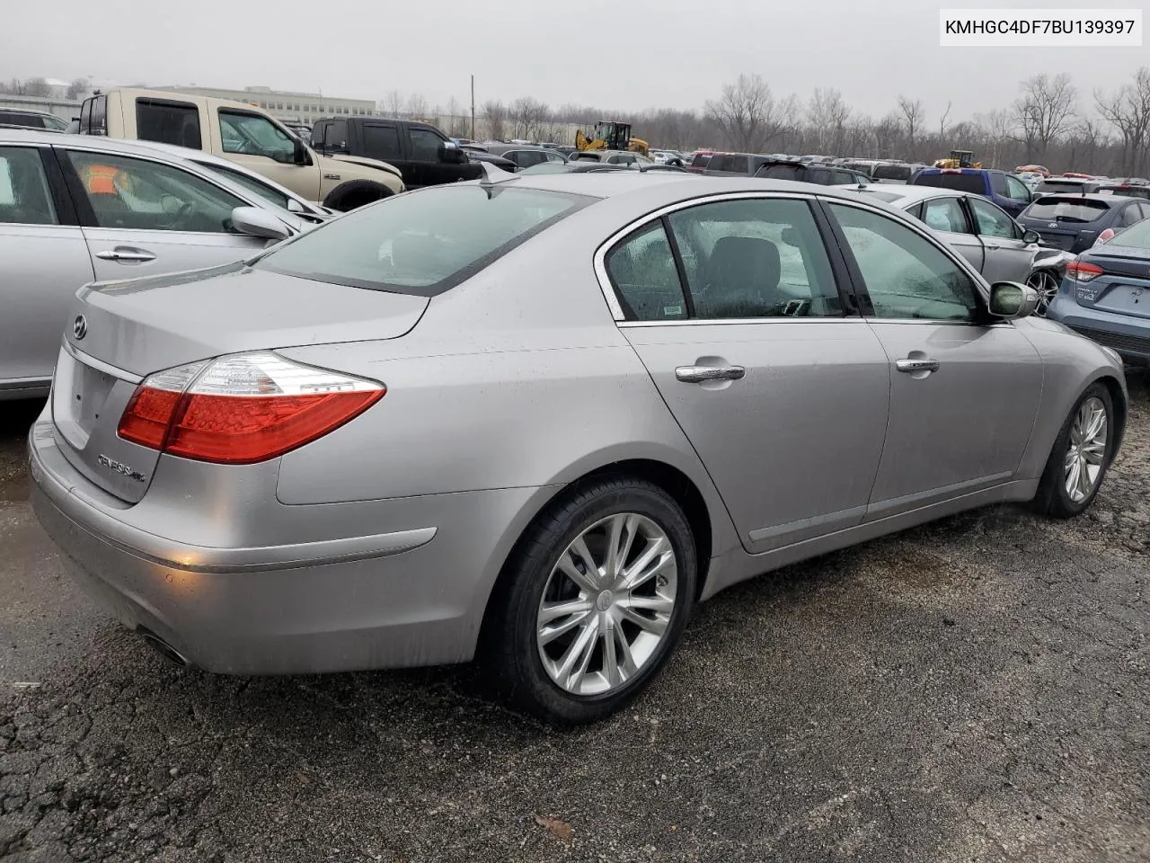 KMHGC4DF7BU139397 2011 Hyundai Genesis 4.6L