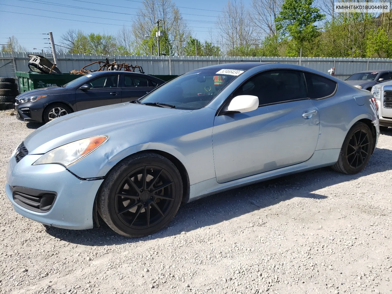 2011 Hyundai Genesis Coupe 2.0T VIN: KMHHT6KD1BU044982 Lot: 52466434