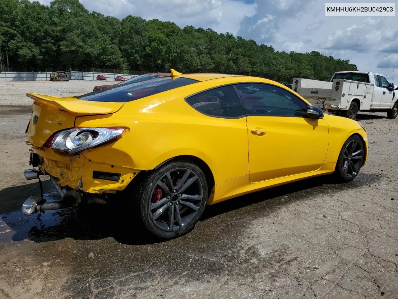 KMHHU6KH2BU042903 2011 Hyundai Genesis Coupe 3.8L