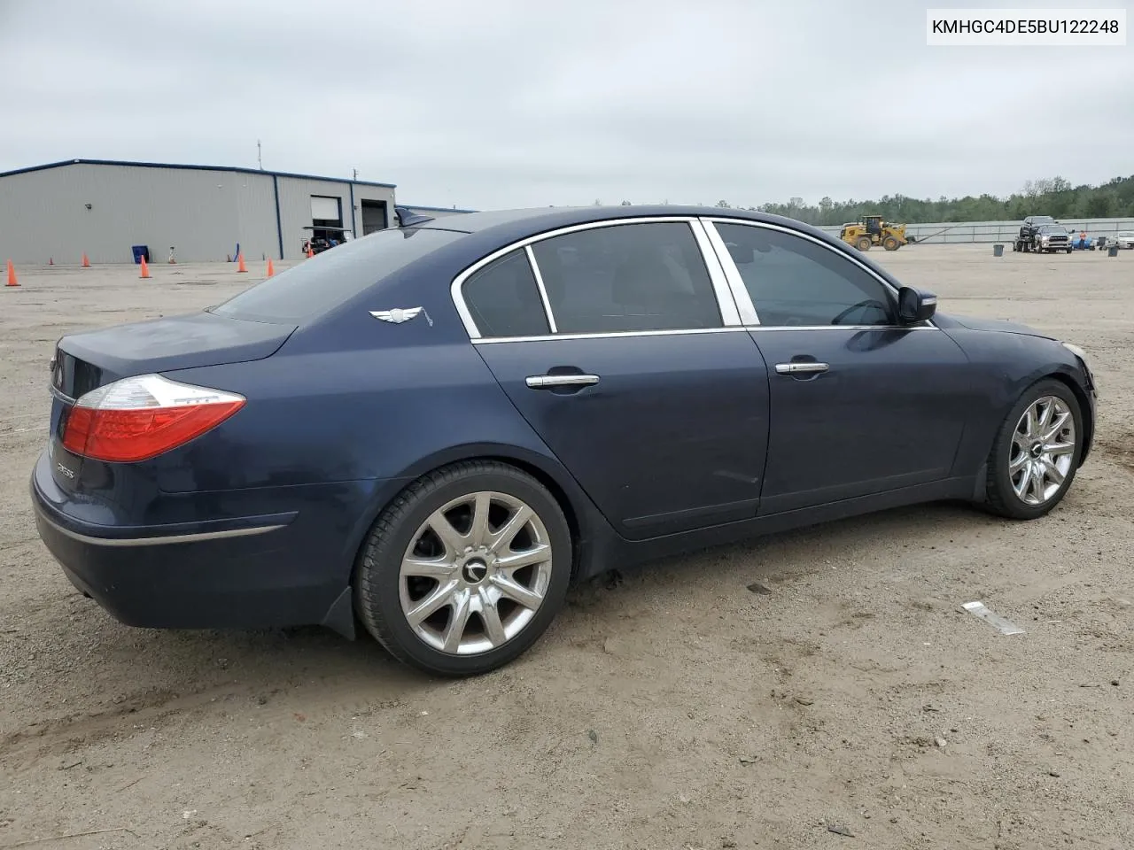 2011 Hyundai Genesis 3.8L VIN: KMHGC4DE5BU122248 Lot: 66777894