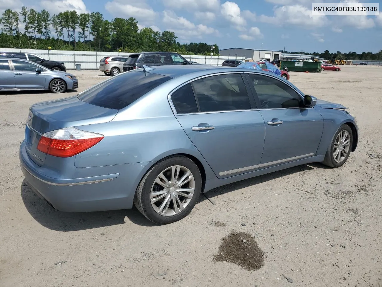 2011 Hyundai Genesis 4.6L VIN: KMHGC4DF8BU130188 Lot: 67489774