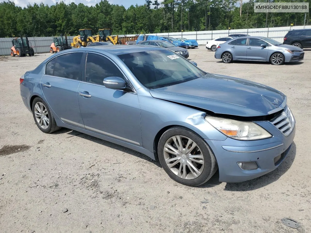 2011 Hyundai Genesis 4.6L VIN: KMHGC4DF8BU130188 Lot: 67489774