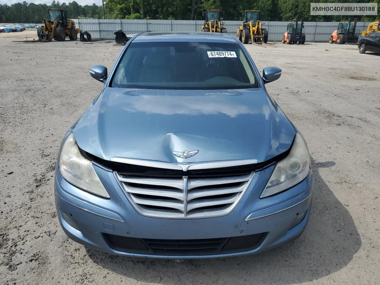 2011 Hyundai Genesis 4.6L VIN: KMHGC4DF8BU130188 Lot: 67489774