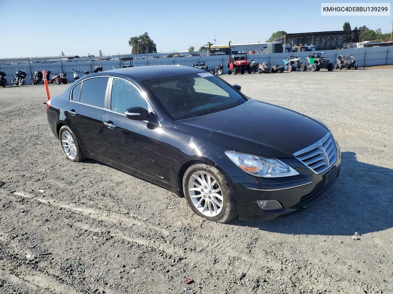 KMHGC4DE8BU139299 2011 Hyundai Genesis 3.8L