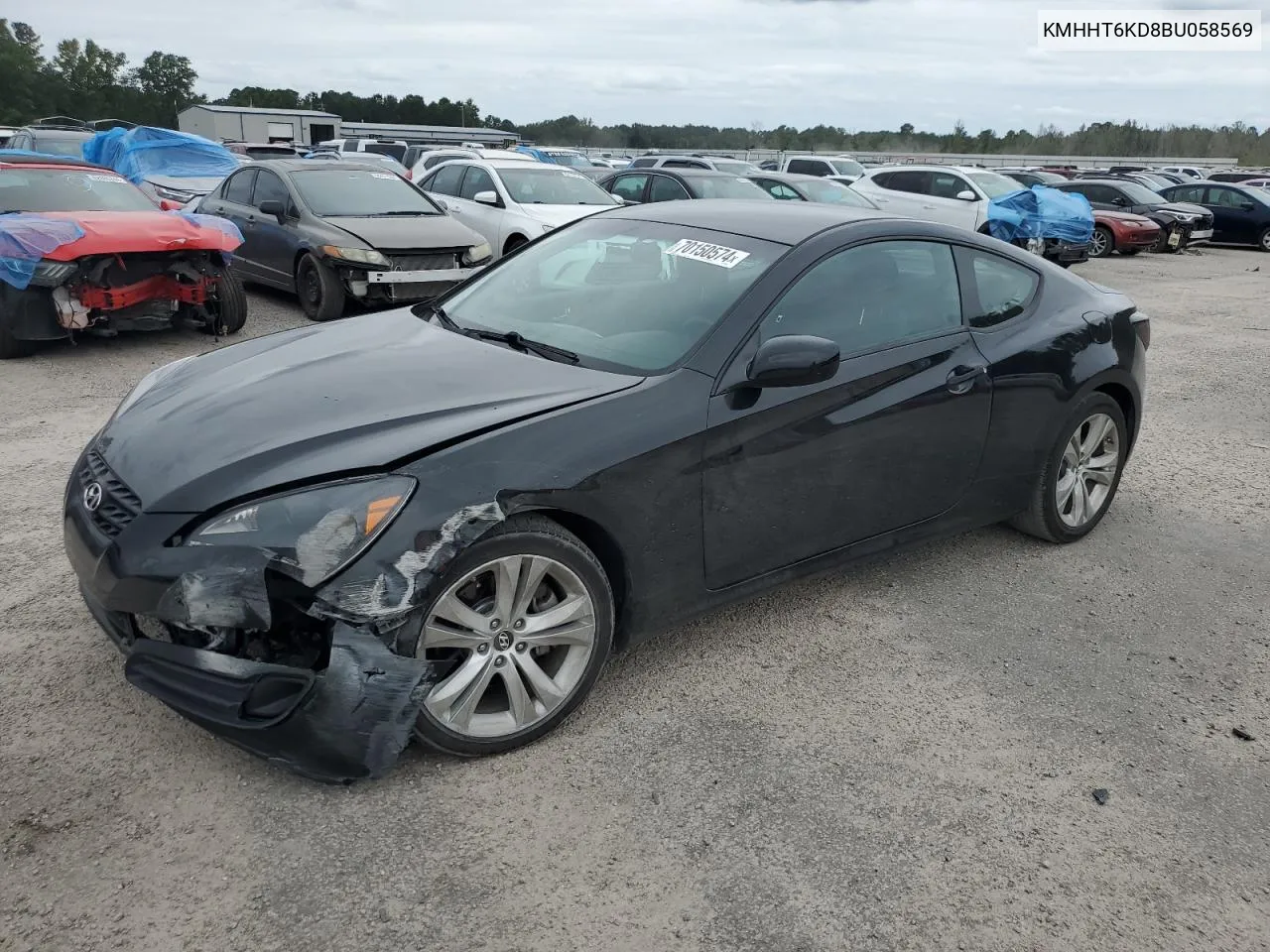 KMHHT6KD8BU058569 2011 Hyundai Genesis Coupe 2.0T