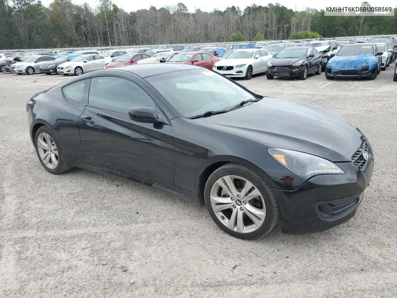 2011 Hyundai Genesis Coupe 2.0T VIN: KMHHT6KD8BU058569 Lot: 70150574