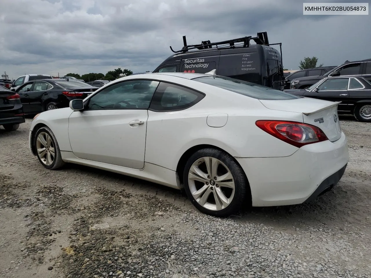 2011 Hyundai Genesis Coupe 2.0T VIN: KMHHT6KD2BU054873 Lot: 71400454