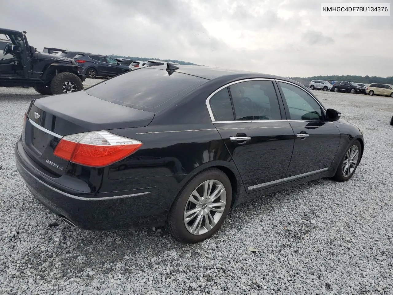 KMHGC4DF7BU134376 2011 Hyundai Genesis 4.6L