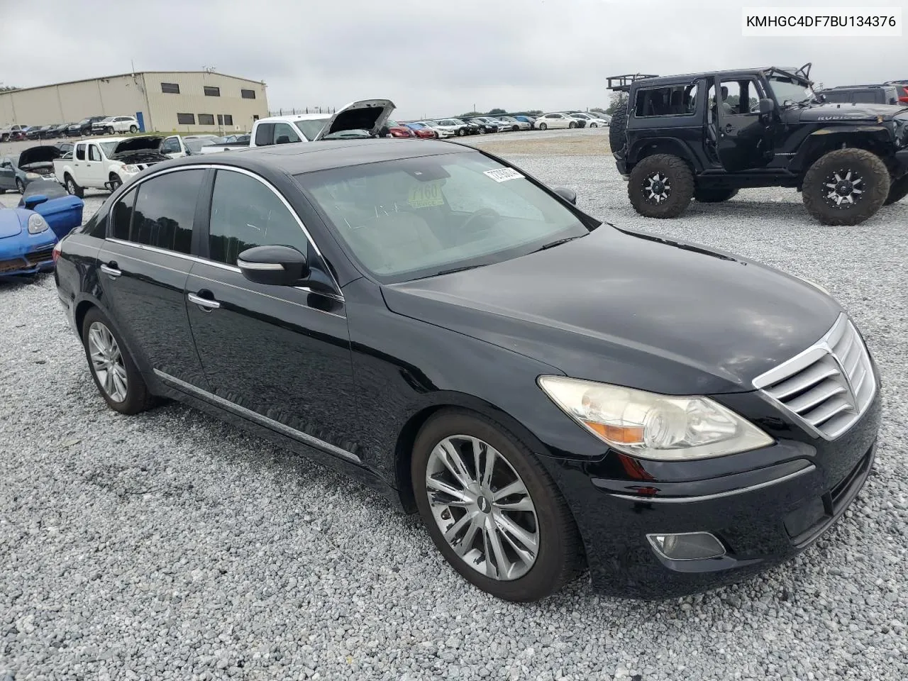 2011 Hyundai Genesis 4.6L VIN: KMHGC4DF7BU134376 Lot: 72793674