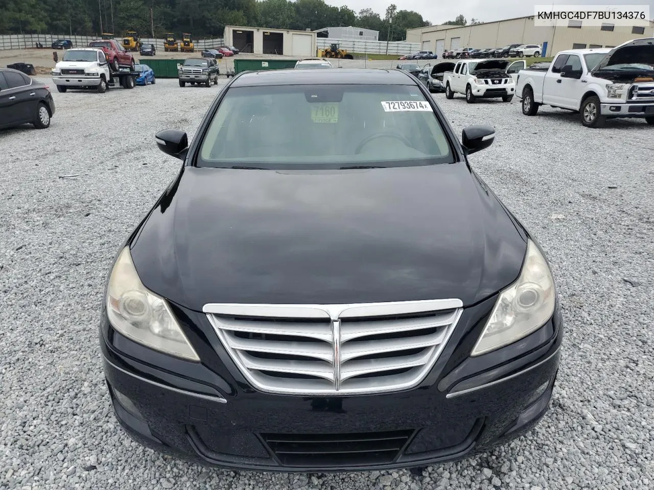 KMHGC4DF7BU134376 2011 Hyundai Genesis 4.6L