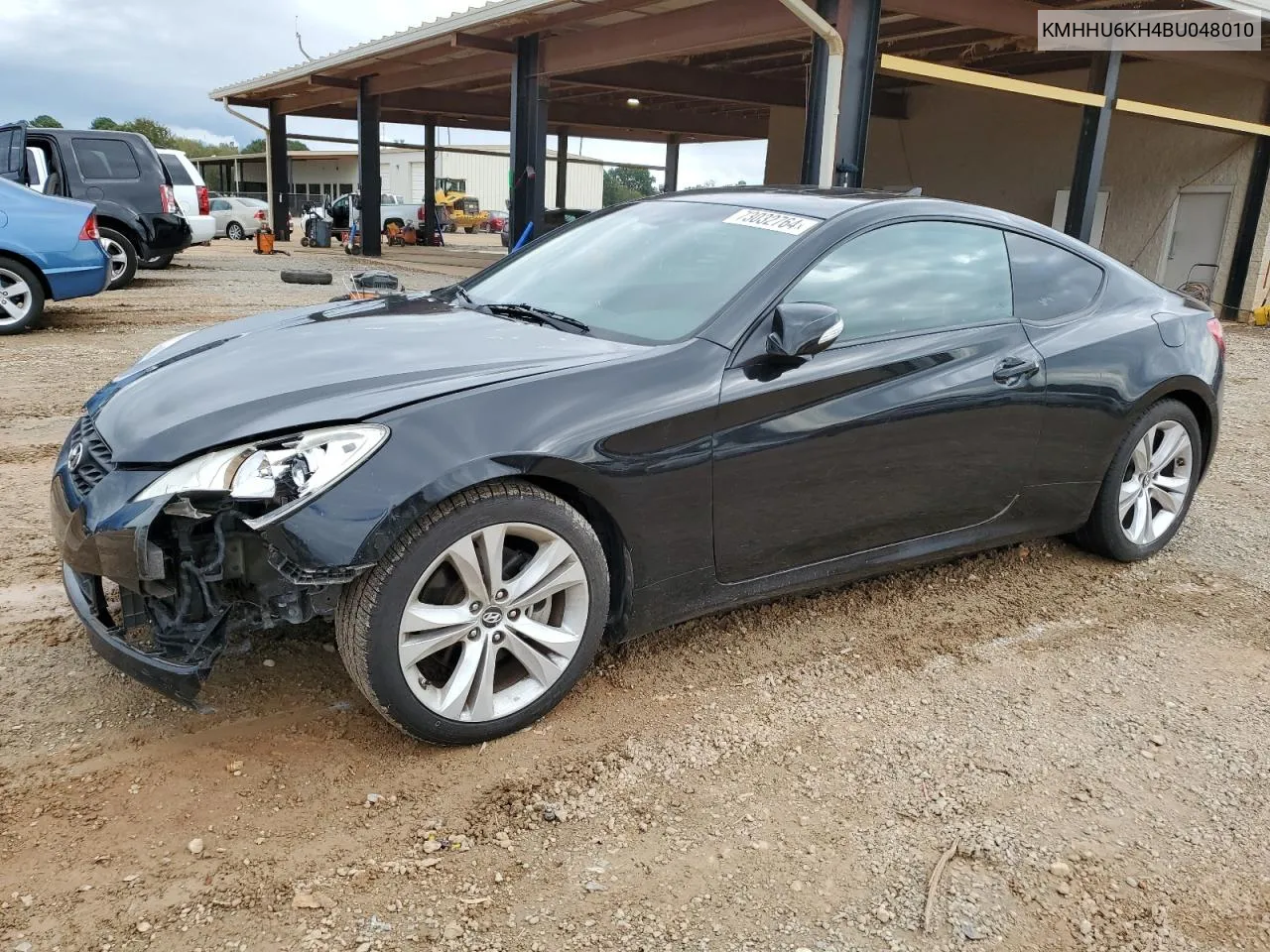 2011 Hyundai Genesis Coupe 3.8L VIN: KMHHU6KH4BU048010 Lot: 73032764