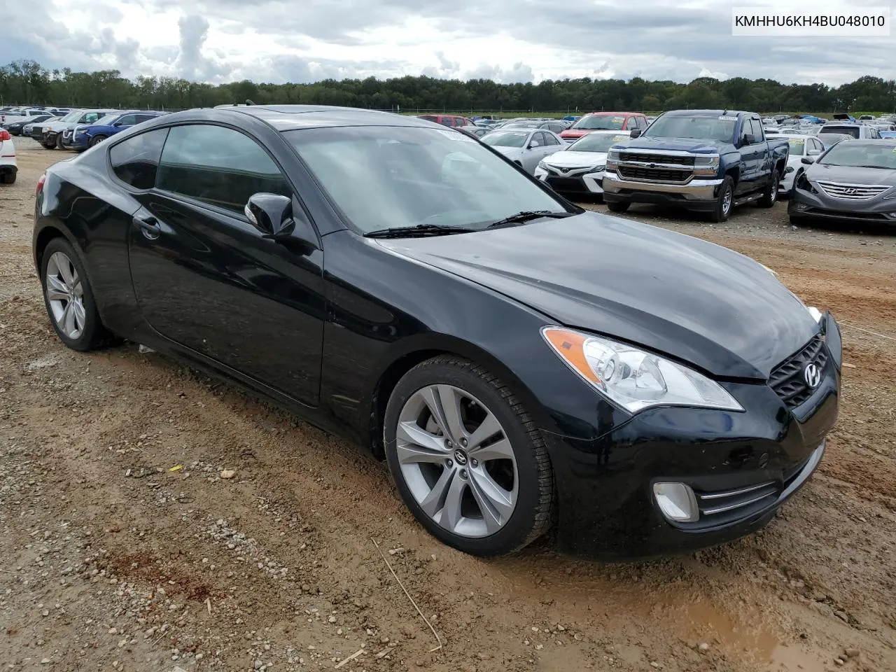 2011 Hyundai Genesis Coupe 3.8L VIN: KMHHU6KH4BU048010 Lot: 73032764