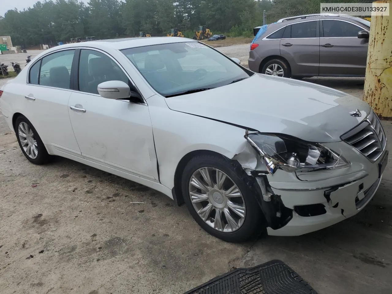 KMHGC4DE3BU133927 2011 Hyundai Genesis 3.8L