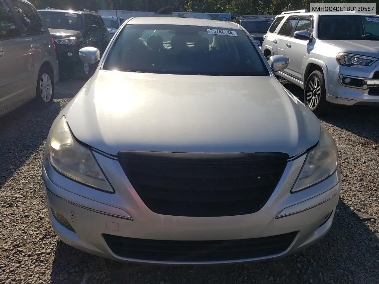 2011 Hyundai Genesis 3.8L VIN: KMHGC4DE1BU130587 Lot: 73746784