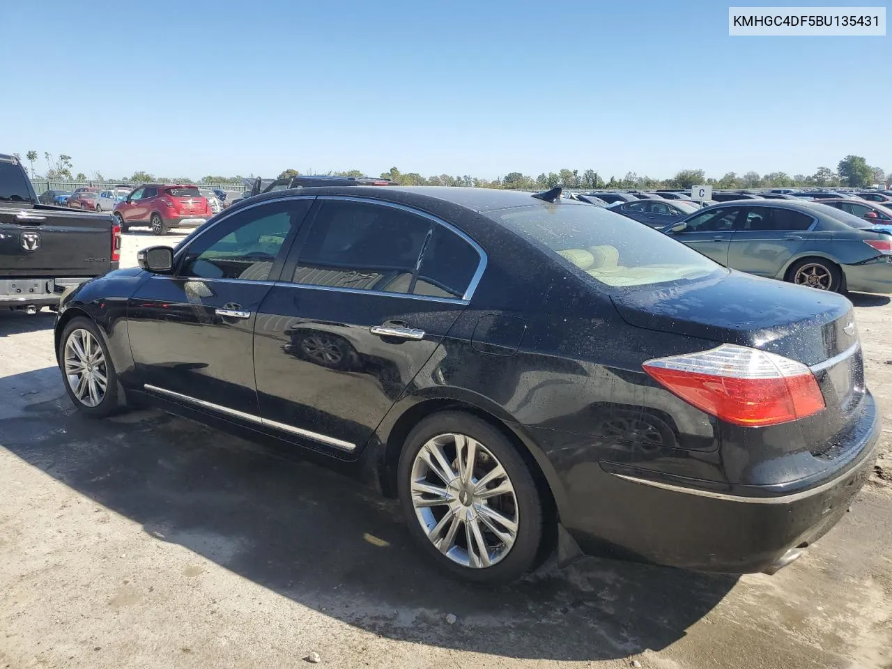 2011 Hyundai Genesis 4.6L VIN: KMHGC4DF5BU135431 Lot: 74309024