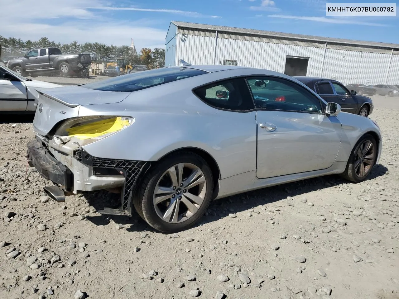 2011 Hyundai Genesis Coupe 2.0T VIN: KMHHT6KD7BU060782 Lot: 74855914