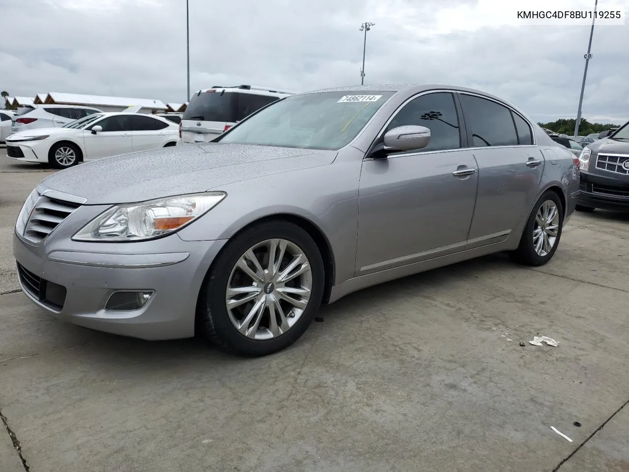 KMHGC4DF8BU119255 2011 Hyundai Genesis 4.6L