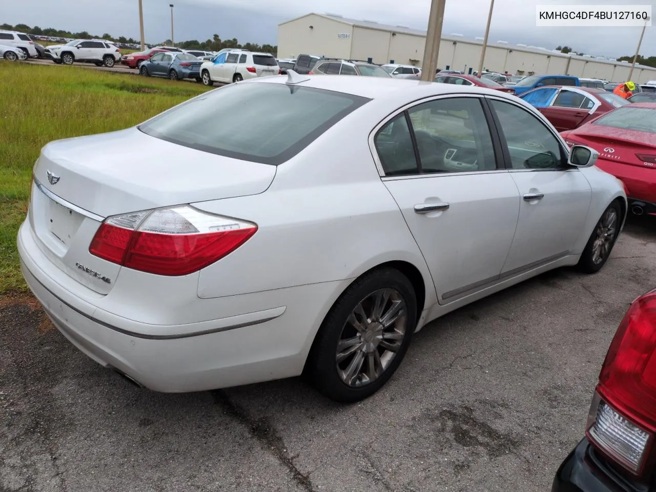 KMHGC4DF4BU127160 2011 Hyundai Genesis 4.6L