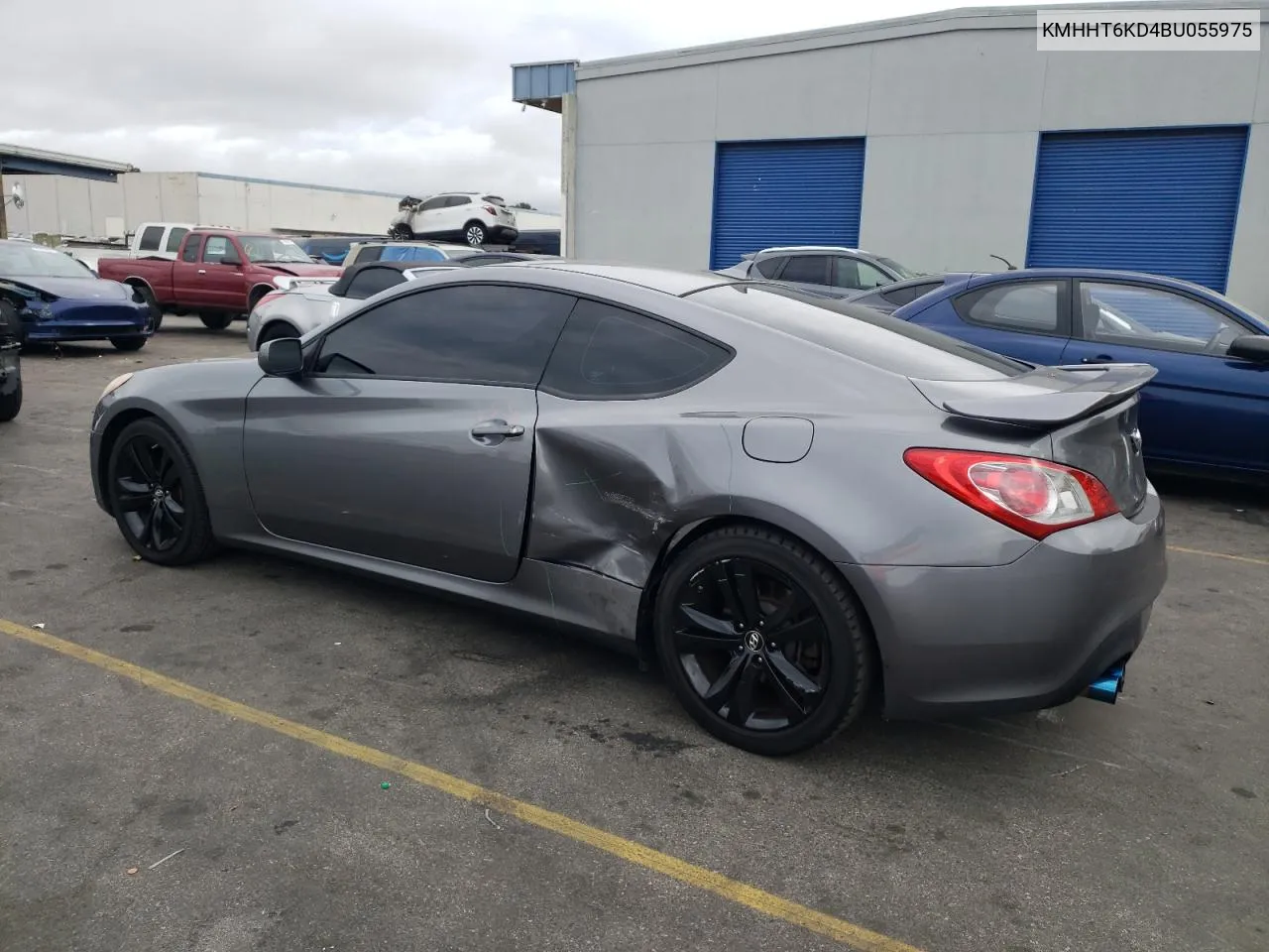 2011 Hyundai Genesis Coupe 2.0T VIN: KMHHT6KD4BU055975 Lot: 75850294