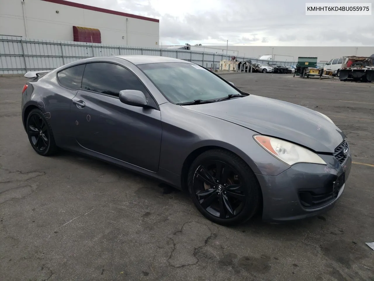 2011 Hyundai Genesis Coupe 2.0T VIN: KMHHT6KD4BU055975 Lot: 75850294