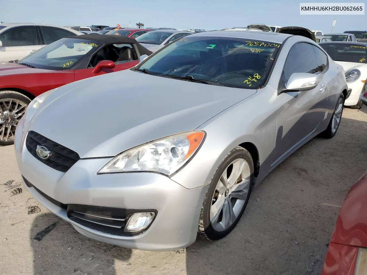 KMHHU6KH2BU062665 2011 Hyundai Genesis Coupe 3.8L