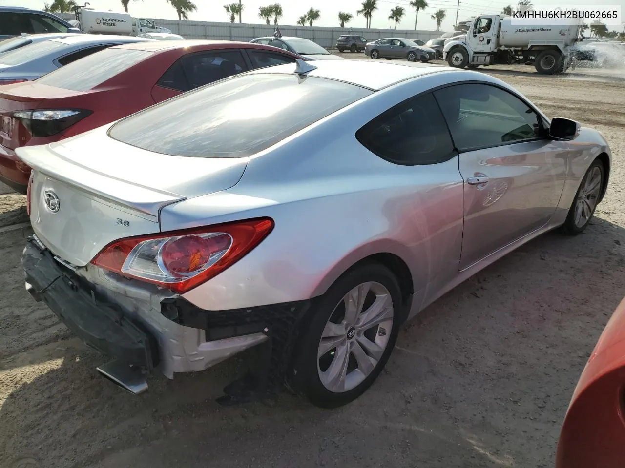 KMHHU6KH2BU062665 2011 Hyundai Genesis Coupe 3.8L