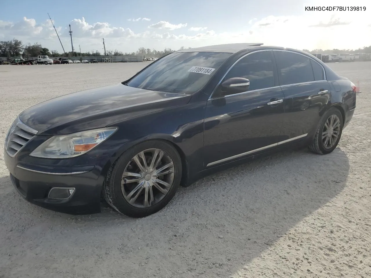 KMHGC4DF7BU139819 2011 Hyundai Genesis 4.6L