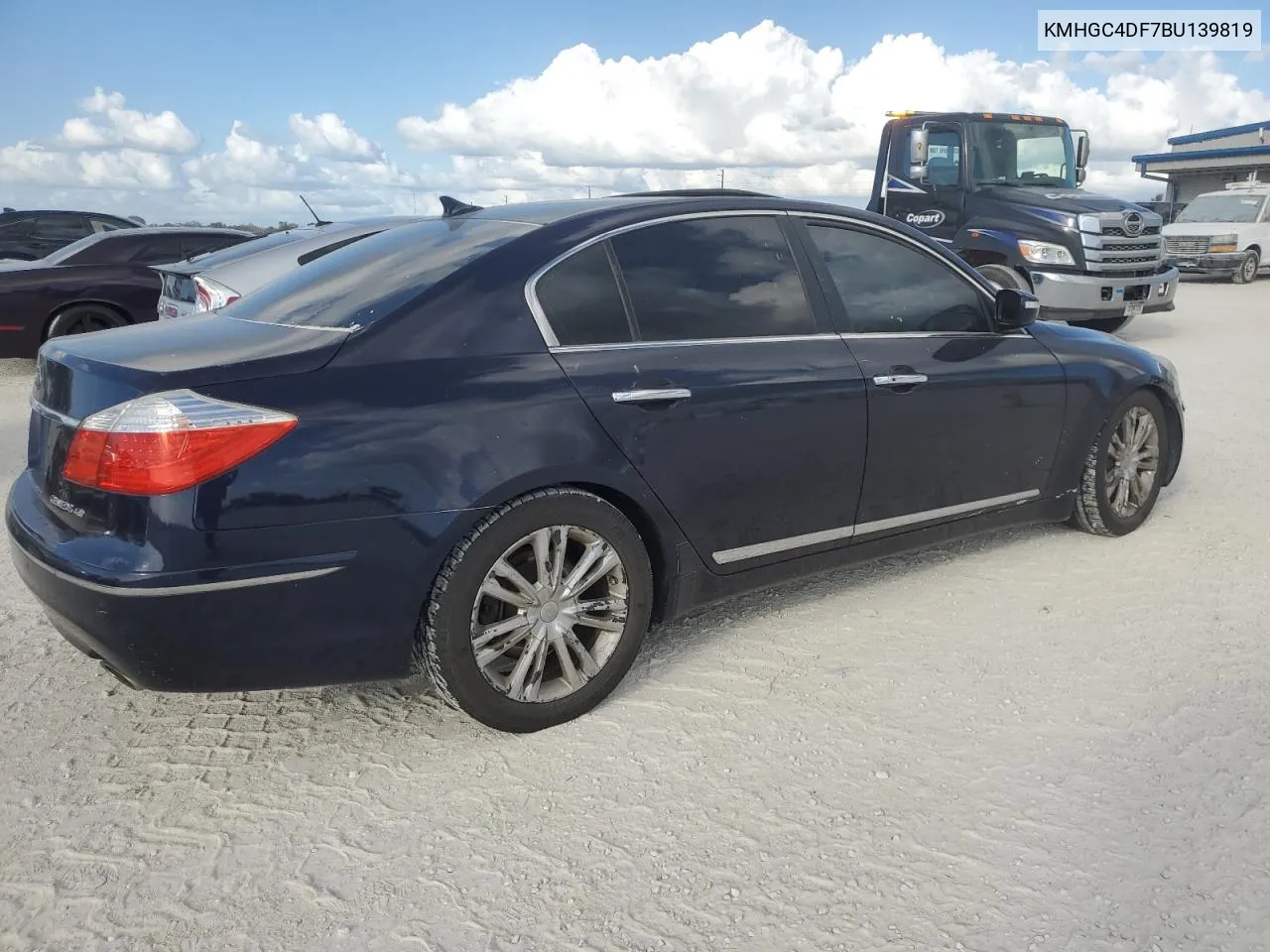 KMHGC4DF7BU139819 2011 Hyundai Genesis 4.6L