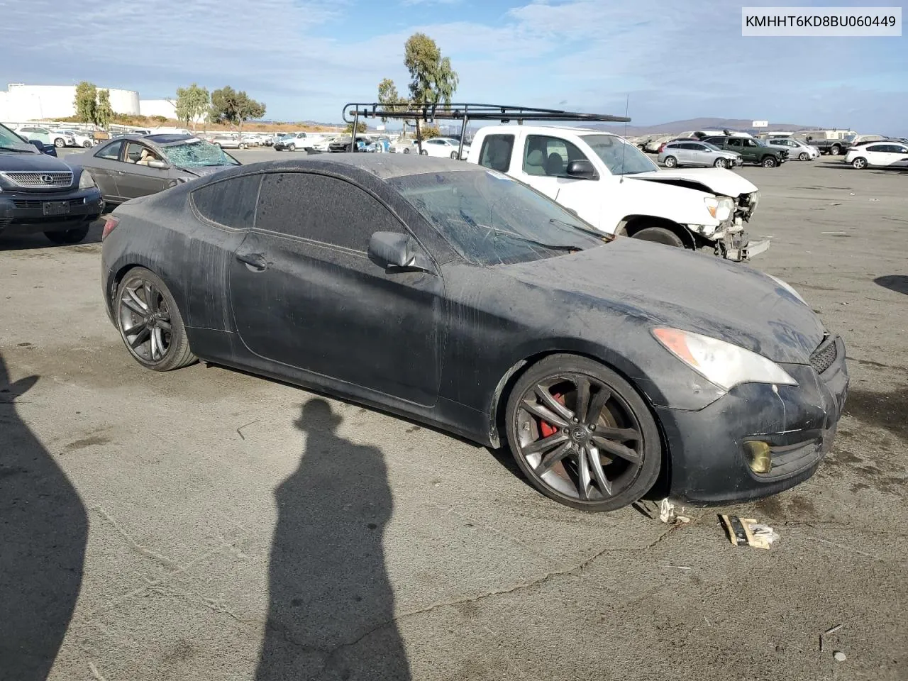 2011 Hyundai Genesis Coupe 2.0T VIN: KMHHT6KD8BU060449 Lot: 78287474