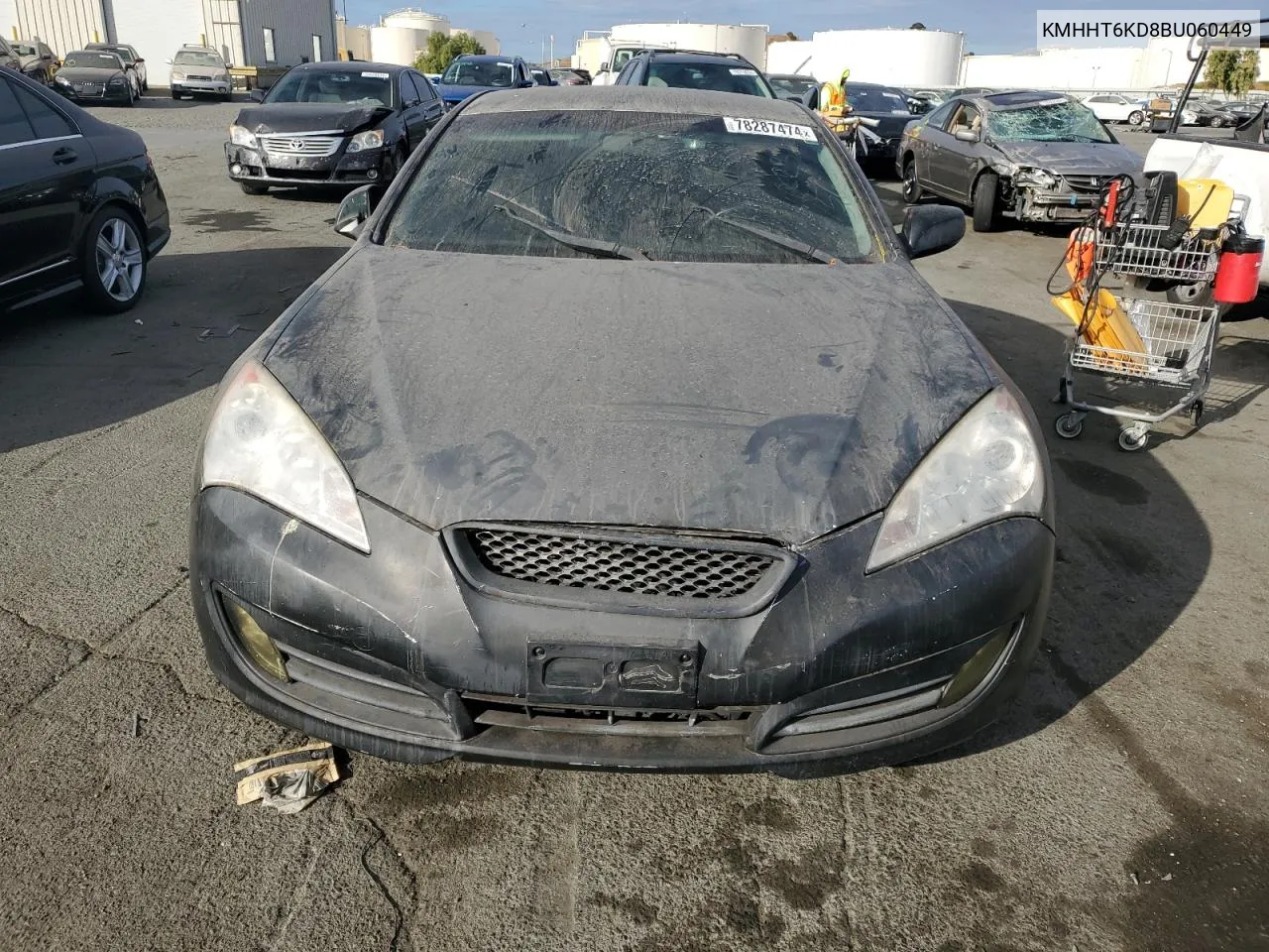 2011 Hyundai Genesis Coupe 2.0T VIN: KMHHT6KD8BU060449 Lot: 78287474