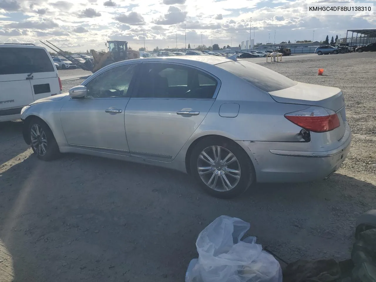 KMHGC4DF8BU138310 2011 Hyundai Genesis 4.6L