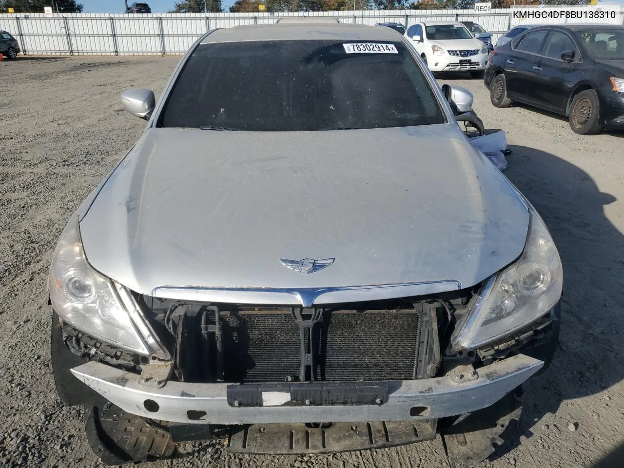 KMHGC4DF8BU138310 2011 Hyundai Genesis 4.6L