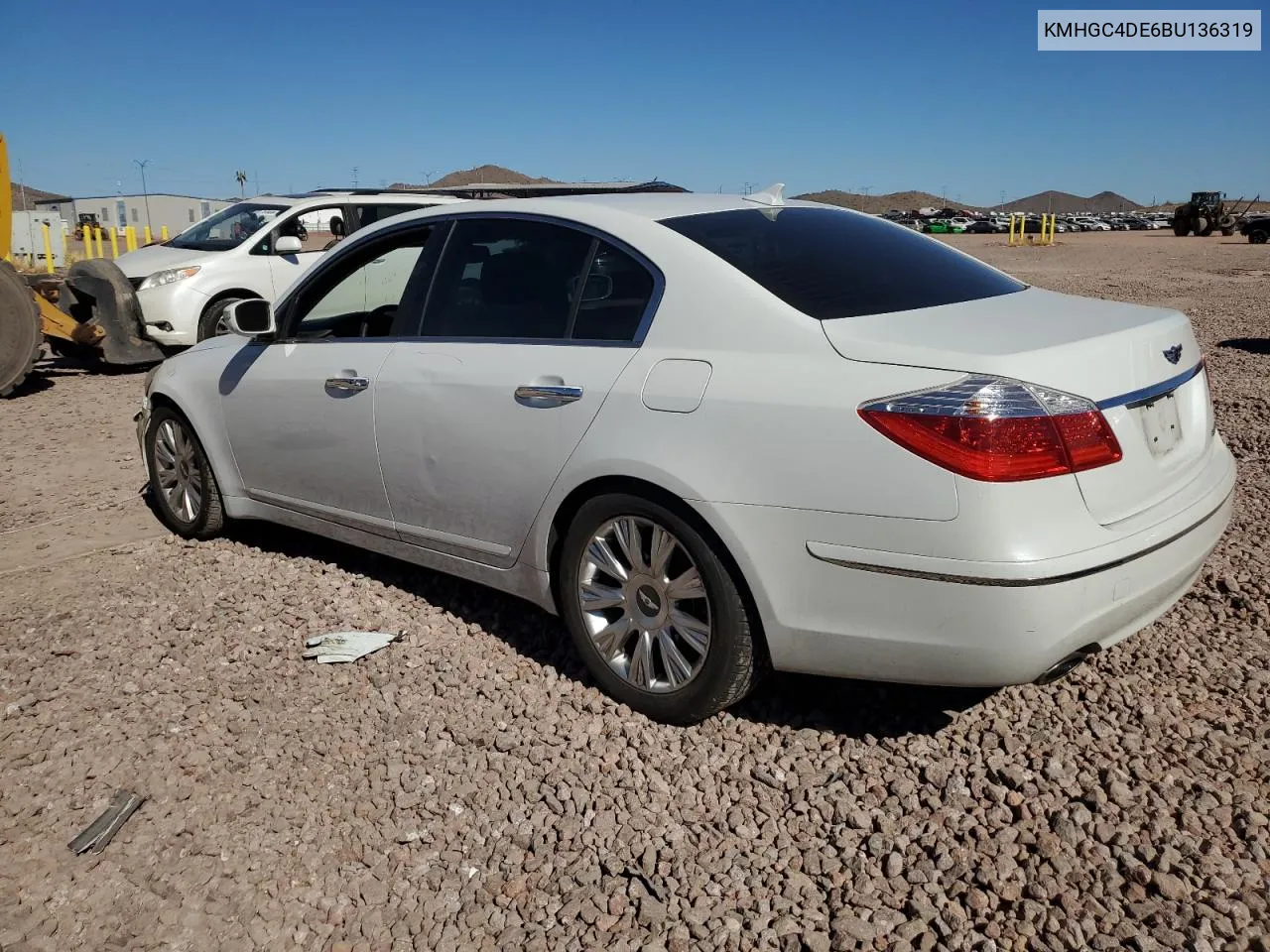 2011 Hyundai Genesis 3.8L VIN: KMHGC4DE6BU136319 Lot: 78639764