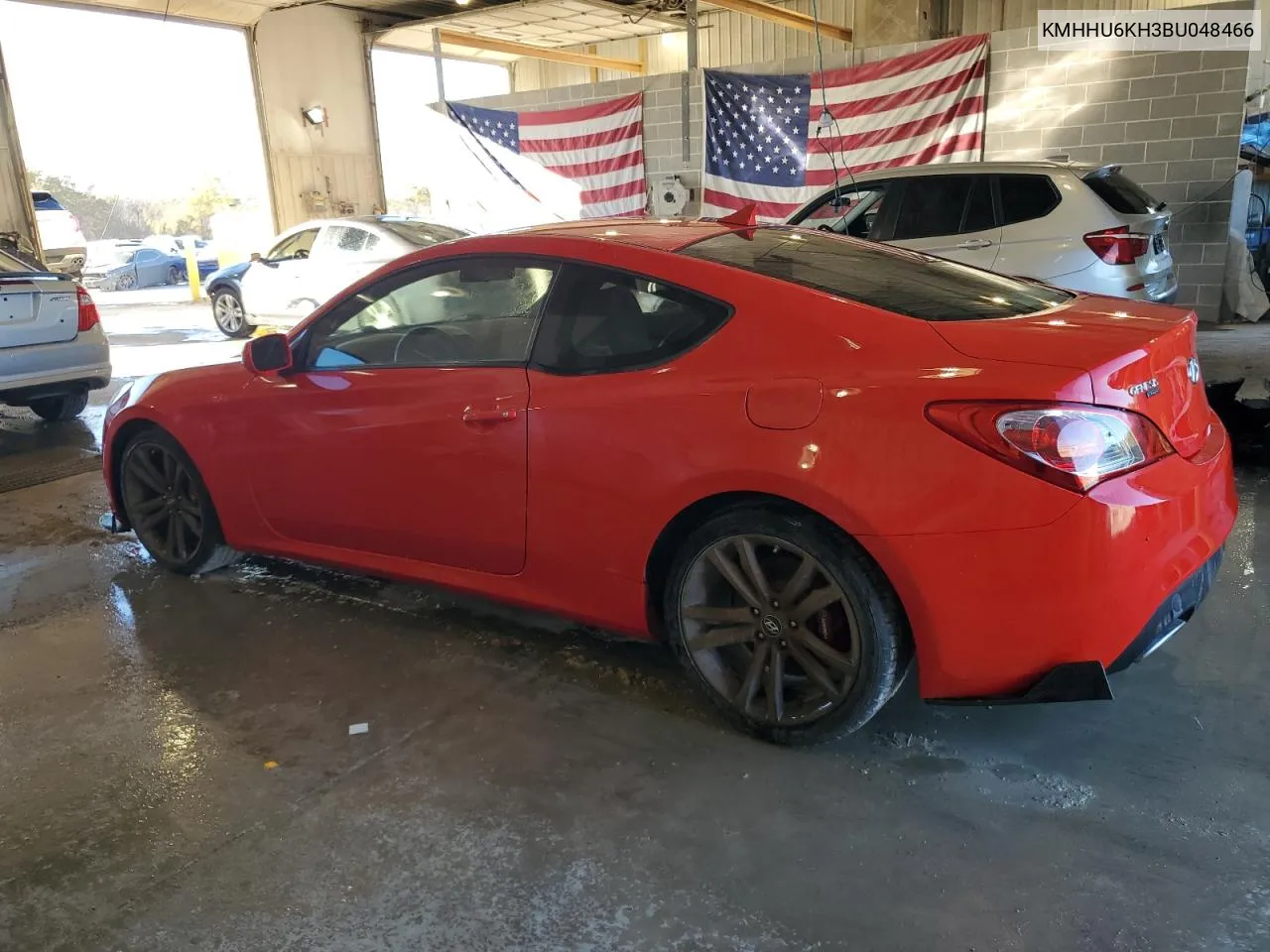 KMHHU6KH3BU048466 2011 Hyundai Genesis Coupe 3.8L