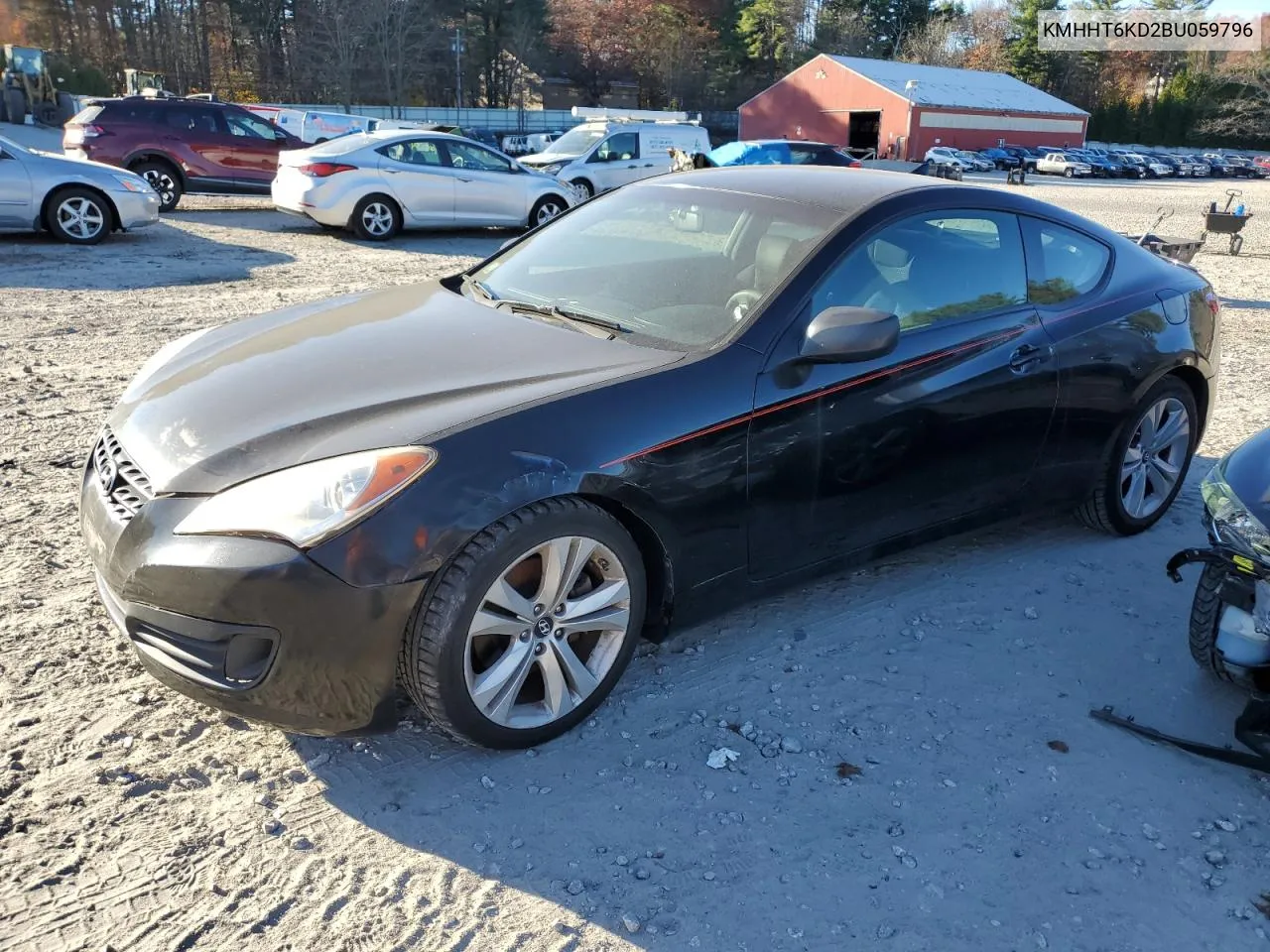 2011 Hyundai Genesis Coupe 2.0T VIN: KMHHT6KD2BU059796 Lot: 79940734