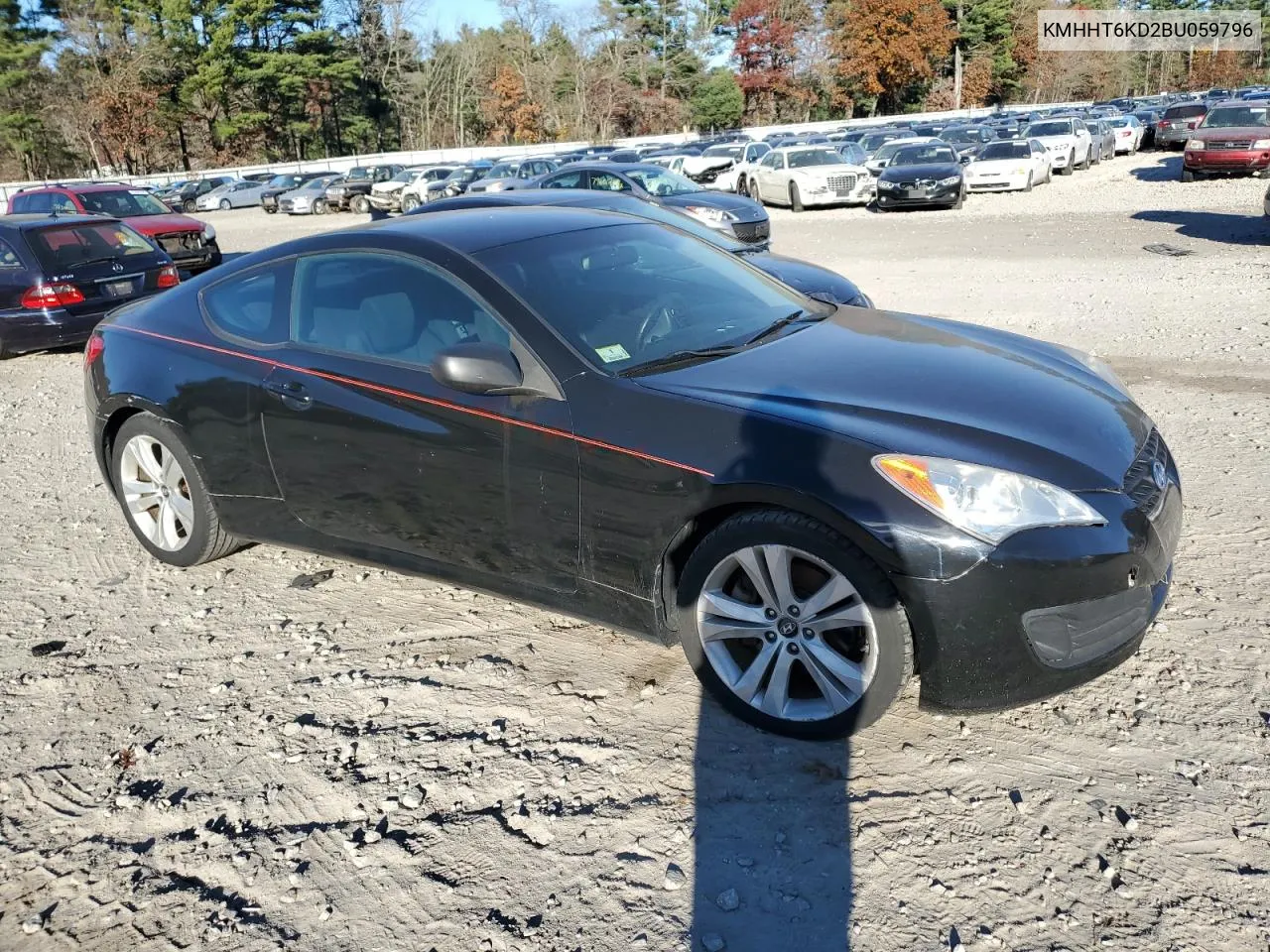 2011 Hyundai Genesis Coupe 2.0T VIN: KMHHT6KD2BU059796 Lot: 79940734