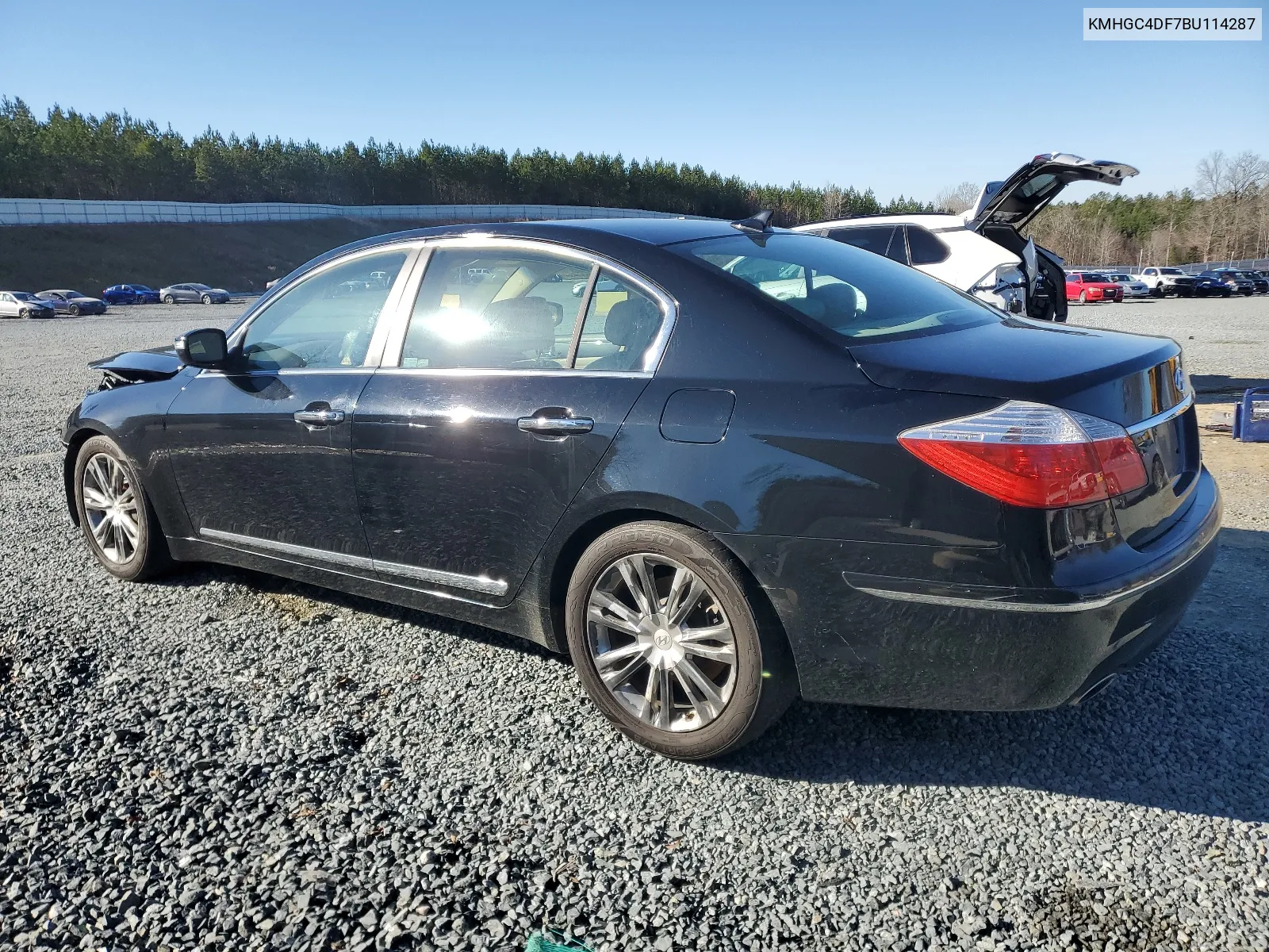 KMHGC4DF7BU114287 2011 Hyundai Genesis 4.6L