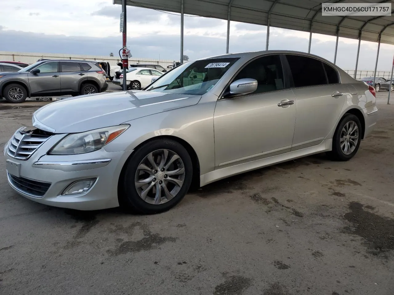 KMHGC4DD6CU171757 2012 Hyundai Genesis 3.8L