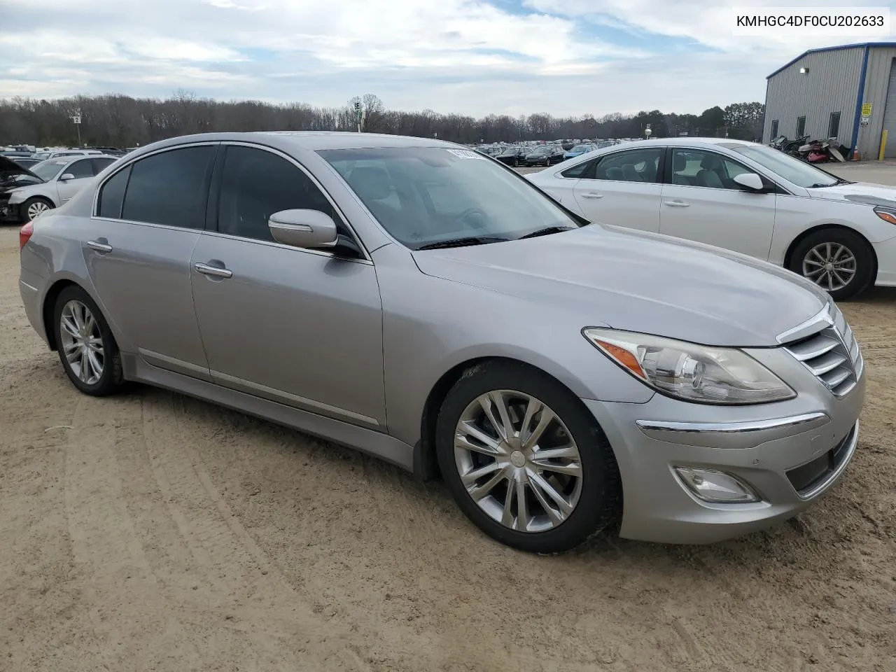 KMHGC4DF0CU202633 2012 Hyundai Genesis 4.6L