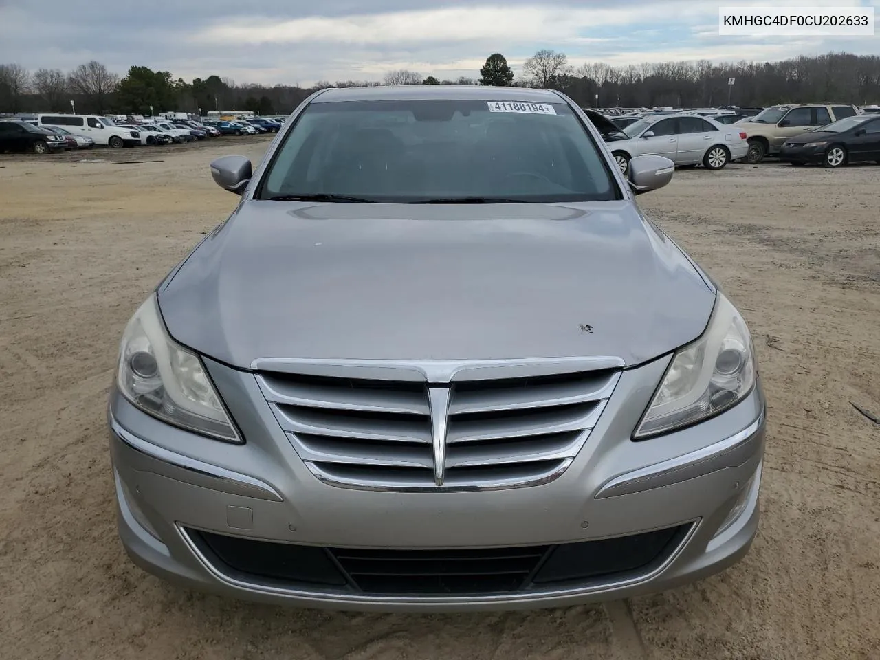 KMHGC4DF0CU202633 2012 Hyundai Genesis 4.6L