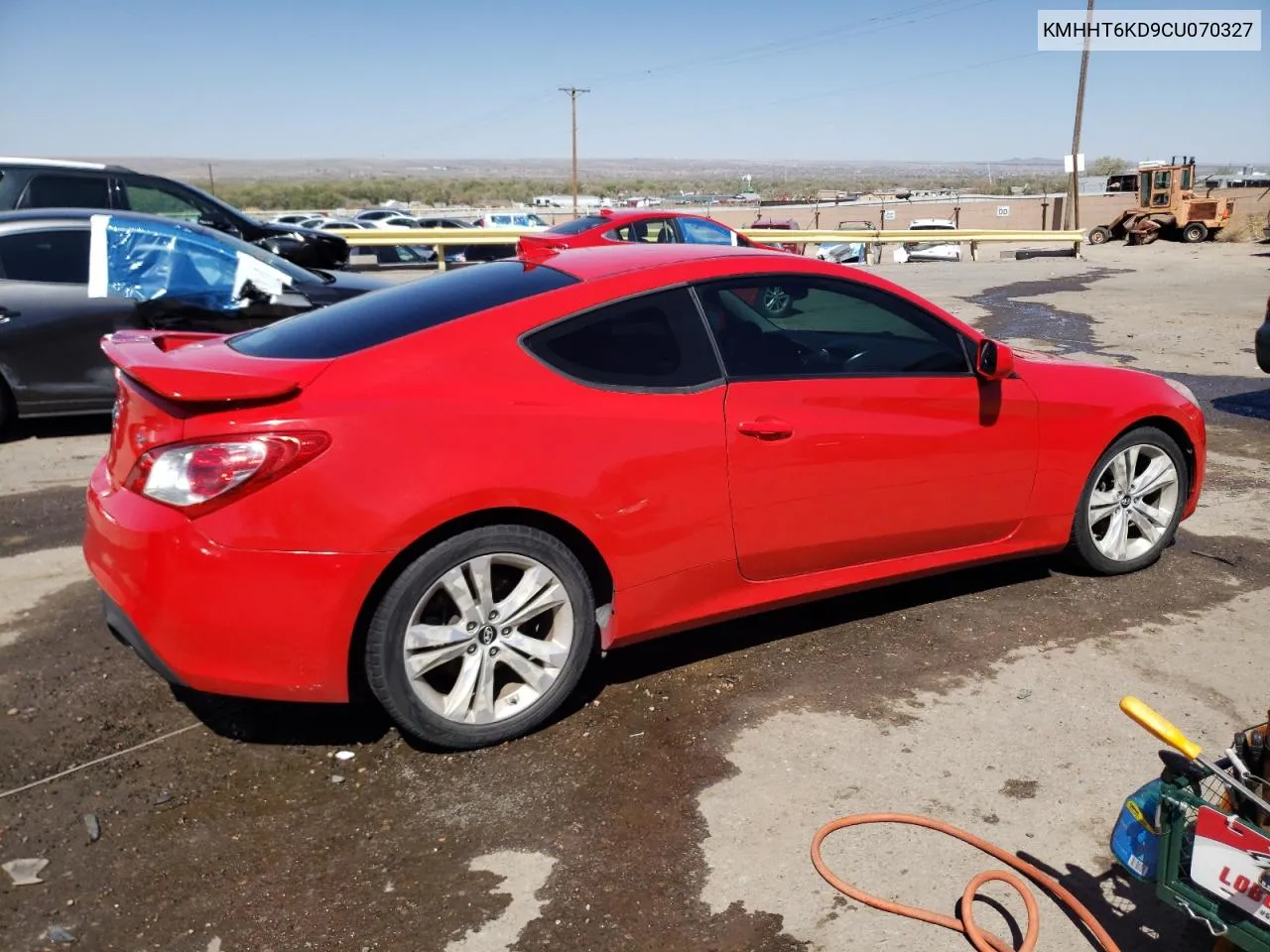 2012 Hyundai Genesis Coupe 2.0T VIN: KMHHT6KD9CU070327 Lot: 50496344