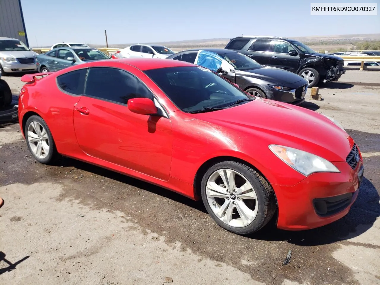 KMHHT6KD9CU070327 2012 Hyundai Genesis Coupe 2.0T