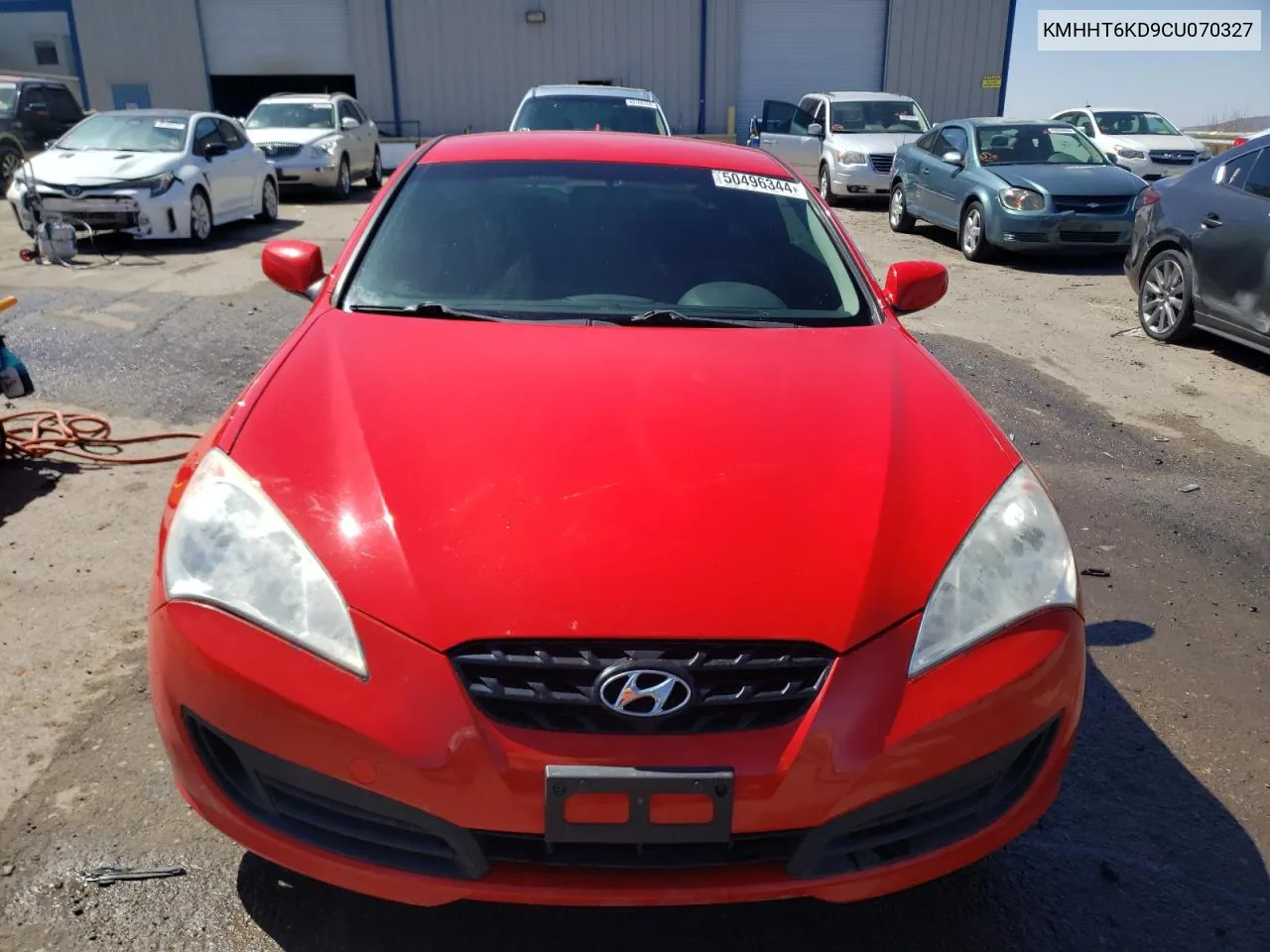 2012 Hyundai Genesis Coupe 2.0T VIN: KMHHT6KD9CU070327 Lot: 50496344