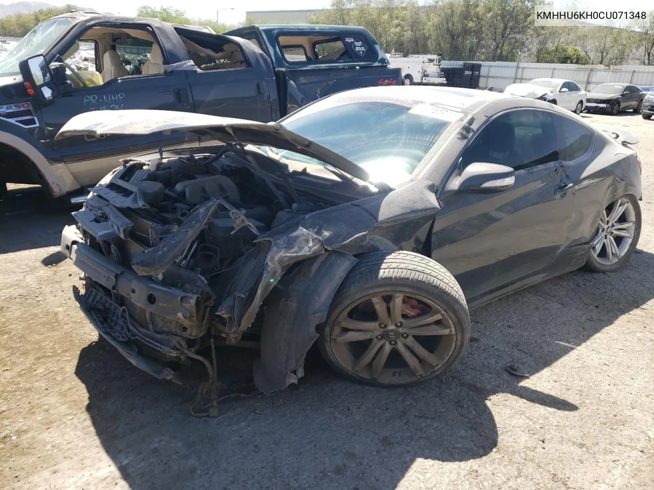 KMHHU6KH0CU071348 2012 Hyundai Genesis Coupe 3.8L