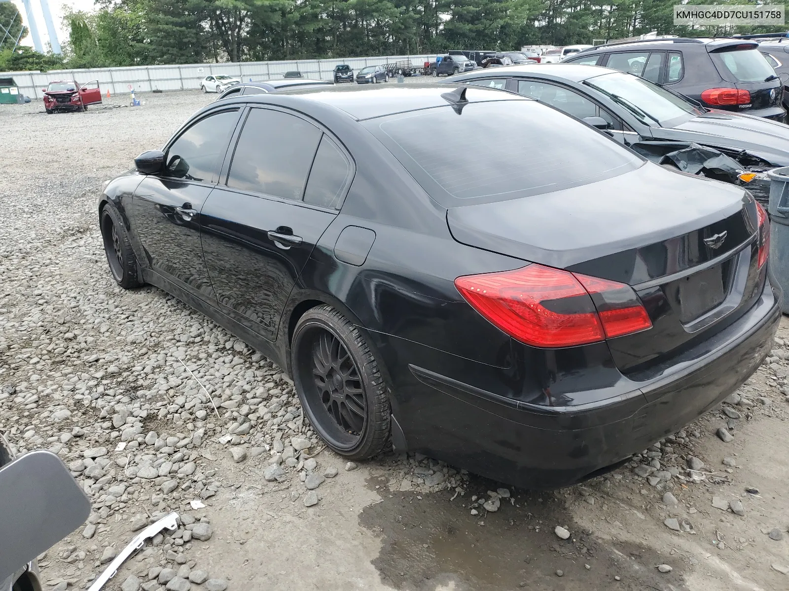 KMHGC4DD7CU151758 2012 Hyundai Genesis 3.8L