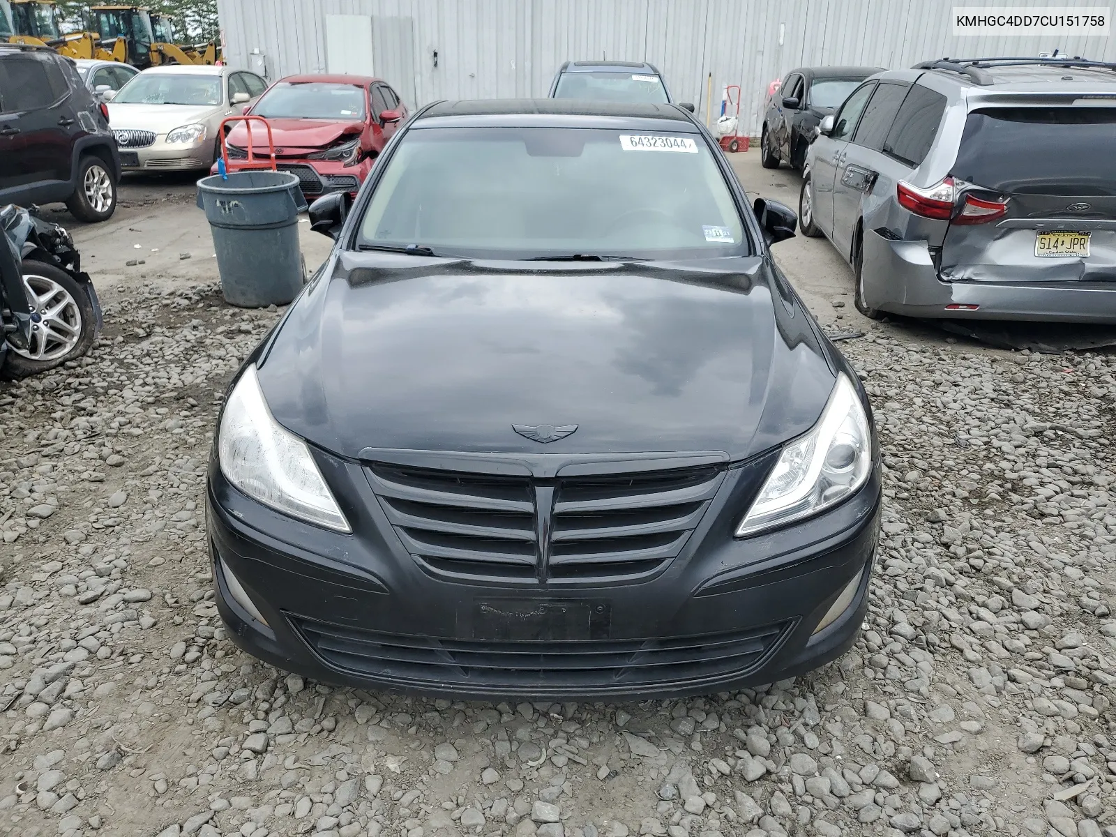 KMHGC4DD7CU151758 2012 Hyundai Genesis 3.8L