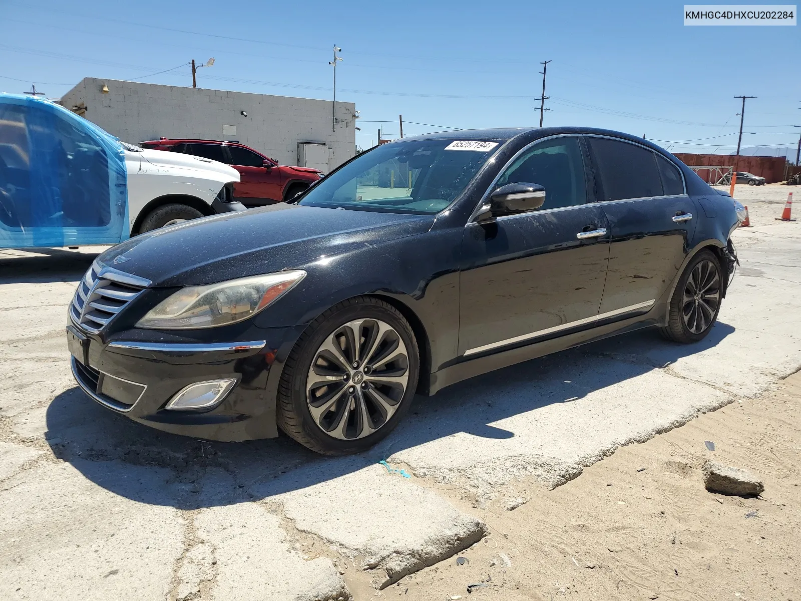 KMHGC4DHXCU202284 2012 Hyundai Genesis 5.0L