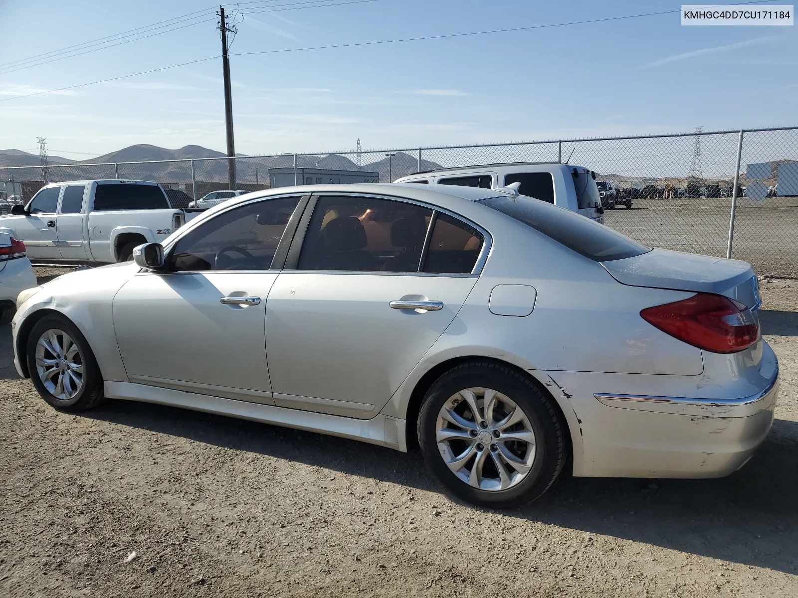 KMHGC4DD7CU171184 2012 Hyundai Genesis 3.8L