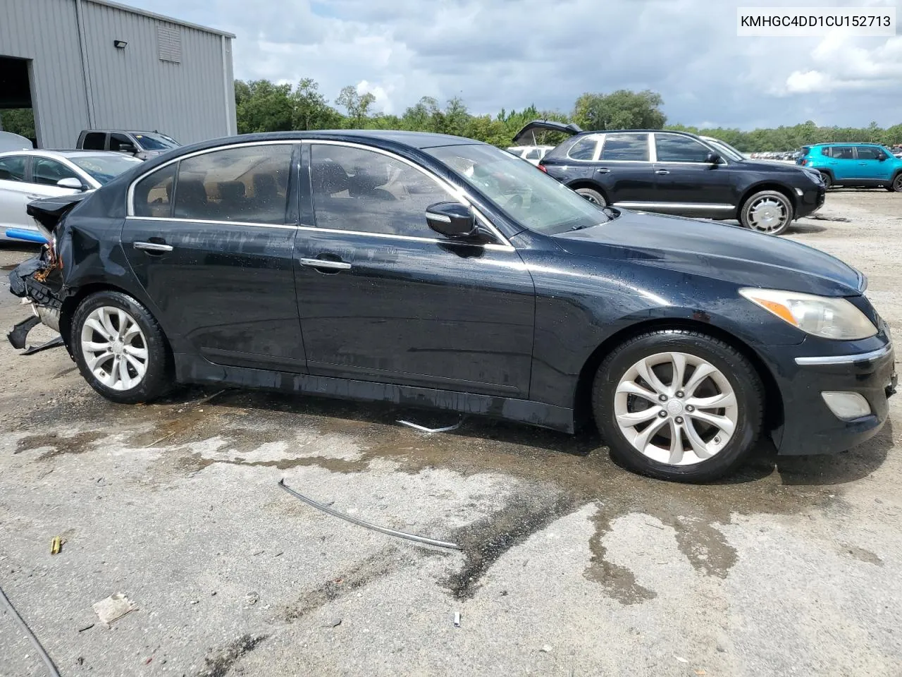 2012 Hyundai Genesis 3.8L VIN: KMHGC4DD1CU152713 Lot: 67031984