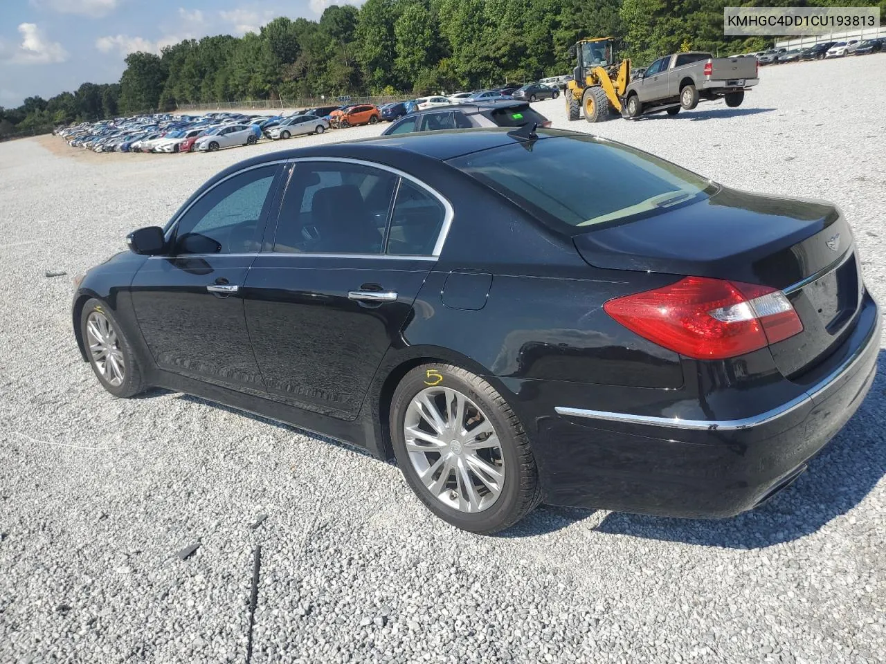 KMHGC4DD1CU193813 2012 Hyundai Genesis 3.8L